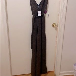 Forever 21 espresso sparkly romper